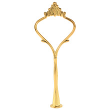 6 Set Tray Hardware für Torten StäNder 3 StöCkiger Torten StäNder Passender Hardware Halter für Hochzeits- und Party Servier Tablett (Gold)