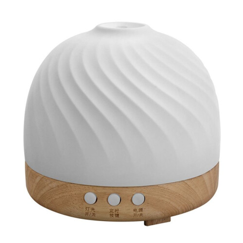 300ML Aromatherapy Machine Silent Essential Oil Diffuser Atomizing Air Humidifier for Bedroom Office EU Plug