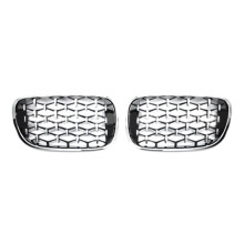 Griglia Anteriore per Paraurti Anteriore Diamond Car, Griglie da Corsa per  Serie 7 G11 G12 730li 740li 2016-2019, Argento
