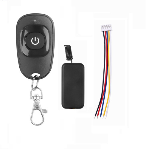 DC3.5-12V  Relay Remote Control  433Mhz Small Contact NO COM NC Learning Button Wireless Remote Control 1