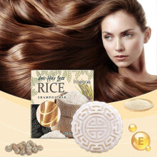 Hoegoa rice shampoo soap gentle cleansing nourishing scalp moisturizing hair supple strong hair shampoo soap - hoegoa rice shampoo soap gentle cleansi