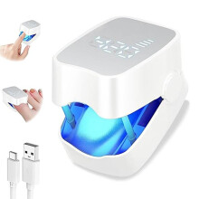 Rqiurpn Portable Laser Nail Treatment Device USB Rechargeable for Damaged Nails Nail Fungus Therapy Compact