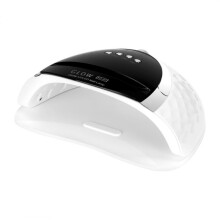 268W High Power UV LED Nail Lamp, Glow Professional Nail Dryer for Gel Polish Fast Curing, White