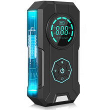 Prenosná pumpa na pneumatiky, 5-krát rýchlejšia, vybavená batériou 5400 mAh, vhodná pre pneumatiky automobilov, bicyklov, motocykl