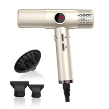Secador de pelo ultraligero con difusor y motor sin escobillas, para un cabello brillante y sin encrespamiento, 1800 W