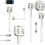 Πολύπριζο με USB, 4 υποδοχές + 3 USB-C & 3 USB-A, επεκτάσιμο 44–70cm, περιστροφή 360, πρ 1