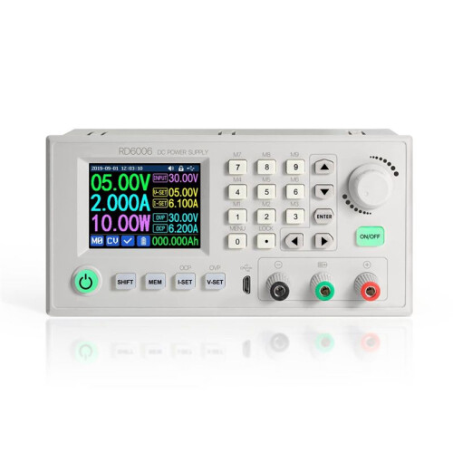 RD6006W Digital Control Power Supply Buck Converter 60V 6A  Voltage Step Down Power Supply Regulated Module