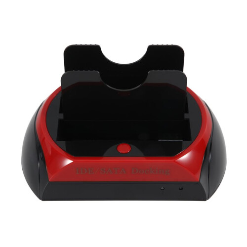 Estação de Encaixe de Disco Rígido de Slot Duplo para HDD /IDE de 2,5 e 3,5 Polegadas SSD USB Caixa de Gabinete de Disco Externo Plugue AU