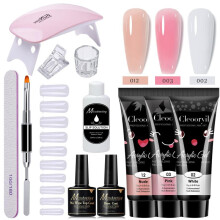 OVERTANG Manicure Pedicure Set 12 Pcs UV LED Nail Lamp Multicolor ABS Nail Care Kit