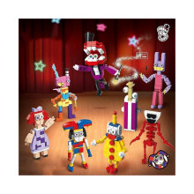 The Amazing Digital Circus Building Blocks Figure Assemble Model Bricks Kids Toy