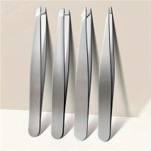 1/4pcs Eyebrow Tweezers Set Stainless Steel Professional Beauty Tool Set Eyebrow Forceps For Facial Hair Inward Growing