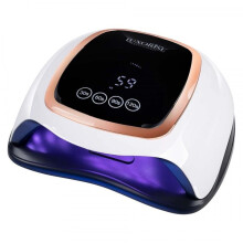LUXORISE GALAXY X PRO 120W UV LED Nail Lamp for Gel Curing, Portable Handheld Design, White, 120W