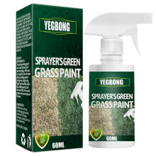 Green Grass Paint Spray Long Lasting Turf Paint Enhance Patchy Dormant Yellowing Grasses for Grass
