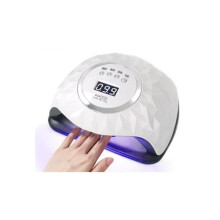 UV LED Nail Lamp 120W Smart Sensor 4 Timers 60 Beads Gel Nail Dryer Quick Dry Nail Curing Lamp Home Nail Tool