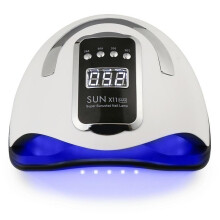 280W Professional UV Lamp, Nail Gel Curing Light, Powerful LED Nail Lamp for Home and Salon Use, White