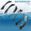 Door Pull Handle Set Replacement for  3 Series E90 E91 E92 316 318 320 325 328i 2004-2012 LHD Carbon Fiber Pattern 7