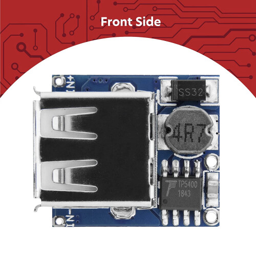 5 x Power Bank Module Charge Controller TP5400 Micro-USB and USB Connection 1