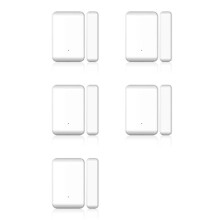 5X 2.4GHz Wireless TTLOCK Door Sensor Door Contact Detection Windows Open Close Status Works with TTLOCK App Locks