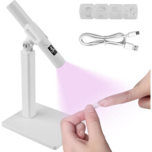Portable Mini UV Nail Lamp USB Rechargeable 45/60 Sec Timer Compact Design Nail Dryer