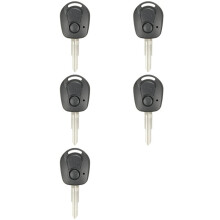 5X Remote 2 Button Remote Key Shell for Actyon Kyron Rexton