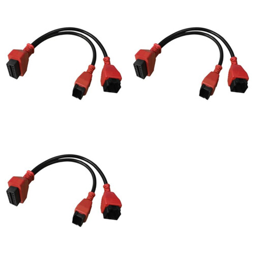 3X for  Programming Cable 12+8 Connector for Autel DS808 Maxisys 906 908 PRO ELITE  12+8 Adapter