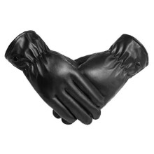 Personalized Warm Touch Screen PU Gloves Soft Breathable Riding Gloves for Biking Cycling