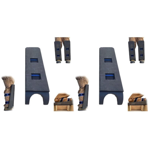 2X Crawler Climber Knee Pads, Self-Supporting Kneepads , Adjustable Foam Support Pads for Joist Spacing Navigation