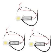 3X 50W LED Driver Wodoodporny zasilacz IP67 High Power Adapter + 50W LED Chip Żarówka Energooszczędna dla DIY Daylight