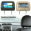 Universal 7Polegadas Car Headrest Monitor Screen Assento Traseiro Entretenimento Multi-Media Player para AV USB  MP4 MP5 FM Beige 6