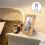 12 Pezzi Supporto per Cornice, Supporto per Cavalletto per Cornice, con Autoadesivo per Cavalletto per Cornice da 5,9 A 10,2 Pollici 7