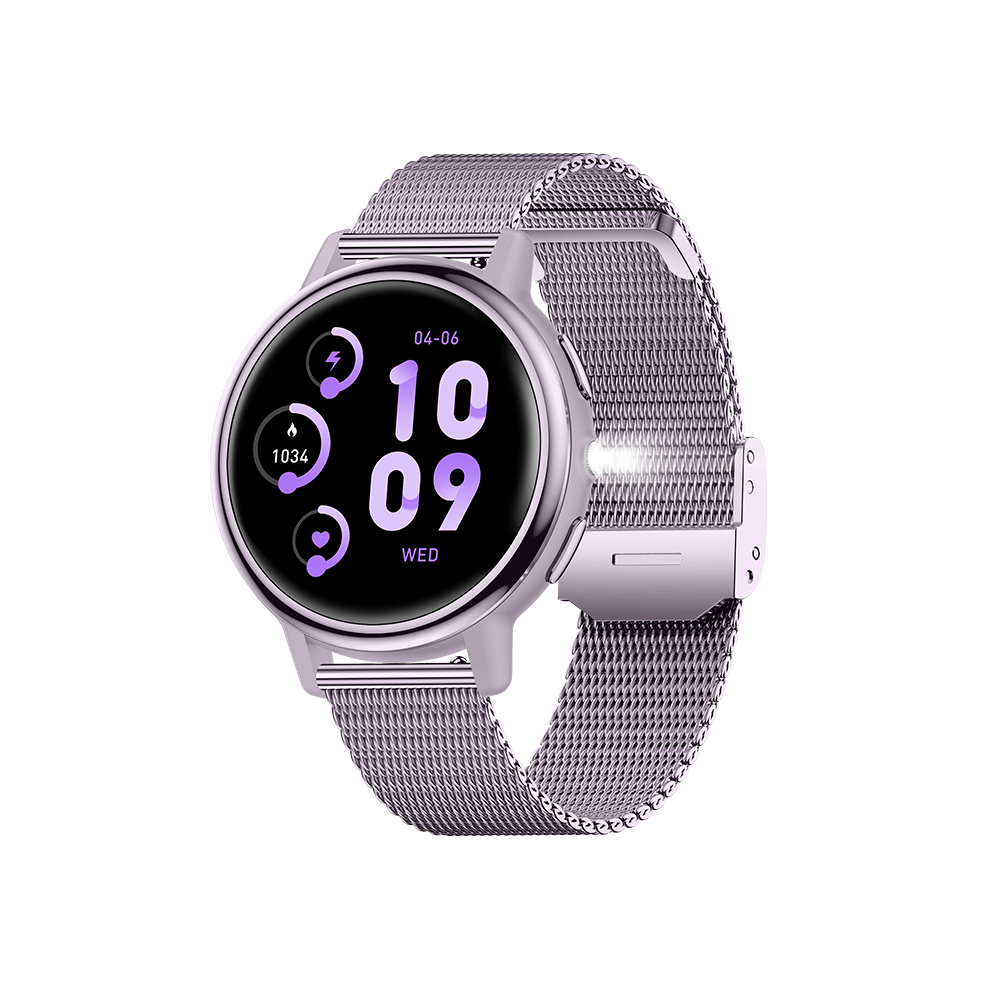 Women's Smartwatch With Health Monitoring, Bluetooth Calling, Fitness Tracker, Sleep Tracking, Purple 6083684980336