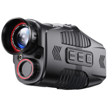 Night Vision Monocular, 1312 ft Range, 10x Zoom, 1080P HD, Rechargeable for Hunting and Camping