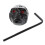 9pcs Electric Guitar Skull  Volume Control Knobs---Black 4