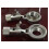 2X Silver Metal Mic Clip Microphone Shock Mount Bracket Simple Mic Stand Accessories Use Flexible Angle Adjustment 4