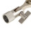 2X Silver Metal Mic Clip Microphone Shock Mount Bracket Simple Mic Stand Accessories Use Flexible Angle Adjustment 6