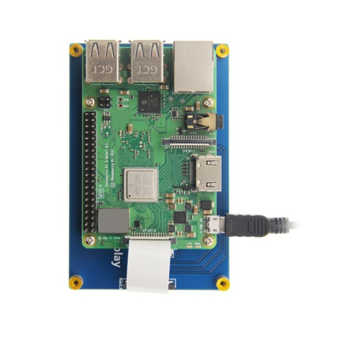 4.3inch QLED Display  Interface Panel Multi-Point Touch for Raspberry Pi 4B/3B/2B and Other Full Range Motherboards 1