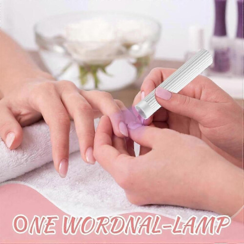 Portable Nail UV Lamp, USB Rechargeable, Compact Design, Efficient Drying, Home Travel Essential 2
