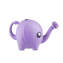 1L Outdoor Elephant Watering Can Home Patio Lawn Gardening Plant Outdoor Cute Cartoon Plastic Watering Can