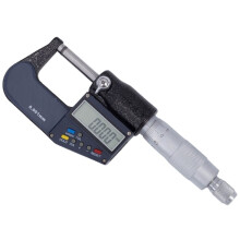 Digital Micrometer 0.001mm Electronic Outside Micrometers Chrome Plated Caliper Gauge Measure Tools Data Output 50-75mm