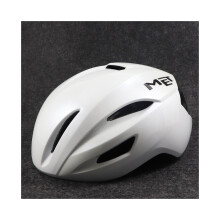 (M 54-60cm-weiß) Italia BIKE MET Manta Helm Aerodynamischer Rennradhelm für Damen und Herren
