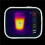 320 X 240 Touch Screen  Pocket Thermal Imaging Night Vision Device, Underfloor Heating Temperature Detector A 3