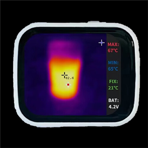 320 X 240 Touch Screen  Pocket Thermal Imaging Night Vision Device, Underfloor Heating Temperature Detector A 2