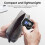 Wireless Bluetooth Earbuds with ENC Noise Cancelling, HiFi Microphone and LED Charging Case, Black 6