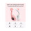 Children's Bluetooth 5.0 Headphones with Smart Noise-Cancelling Microphone, Adjustable Fit, Blue 3