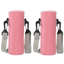 Water Bottle Holder 550ml Pink 18.5x6.7cm Bike Water Bottle Cage Outdoor Sports Cup Holder Portable Water Bottle Holder Fitness Bottle Support