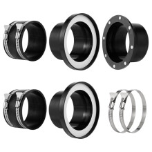 4" Magnetic Dust Collection Fittings,4 Inch Pack 7 Machine Connection Kit for Dust Collectors