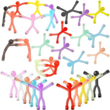 Magnetic Building Blocks Set 20 Pcs Colorful Humanoid STEM Construction Toys for Kids Adults 3+