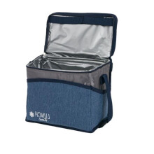 Nattallie Cool Bag NAT415 26x16x21 cm Blue Insulated Lunch Tote Picnic Cooler Leak-Proof Thermal Bag