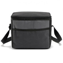 Grunberg CB203/Gri 9.5L Geanta Frigorifica Insulated Cooler Bag Picnic Thermal Portable Ice Pack