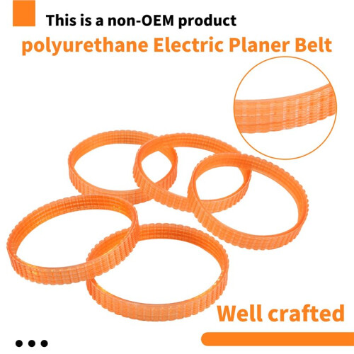 5 Pcs 9.6mm Width Electric Planer Drive Belt for  F20A 2